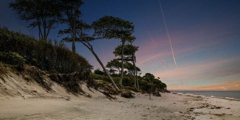 Anfahrt Weststrand Darß