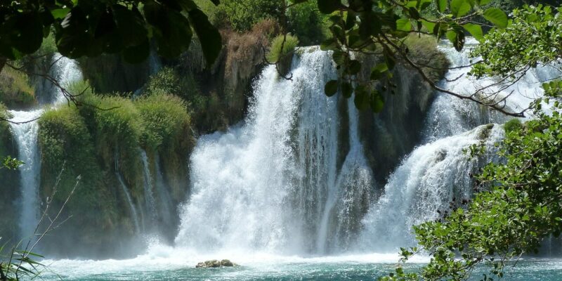 Camping in der Nähe von den Krka