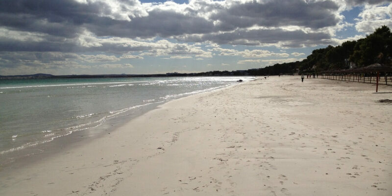 Wunderschöne Bucht von Alcúdia in Mallorca