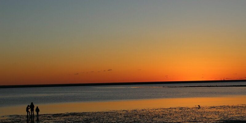 Hundestrand auf der Insel Borkum
