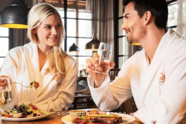 Sich im Vabali Spa Düsseldorf verköstigen lassen