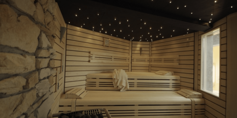 Der Spa-Bereich des Hotel