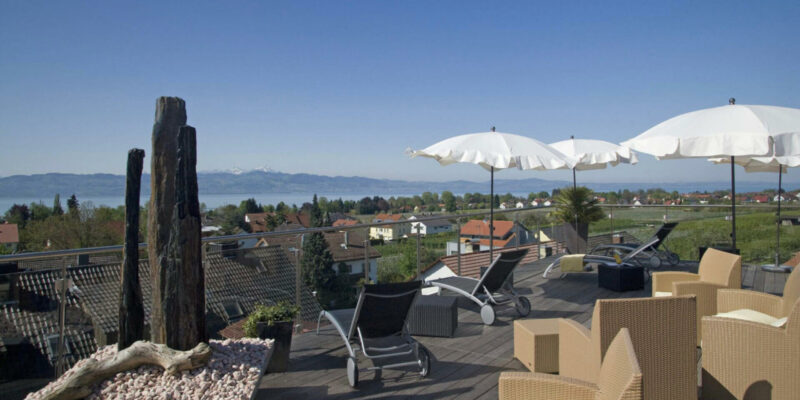 Sich im Hotel Gierer Wasserburg verköstigen