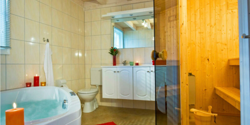 Das können sie im Schlosspark Bad Saarow Ferienhaus an Wellness erwarten