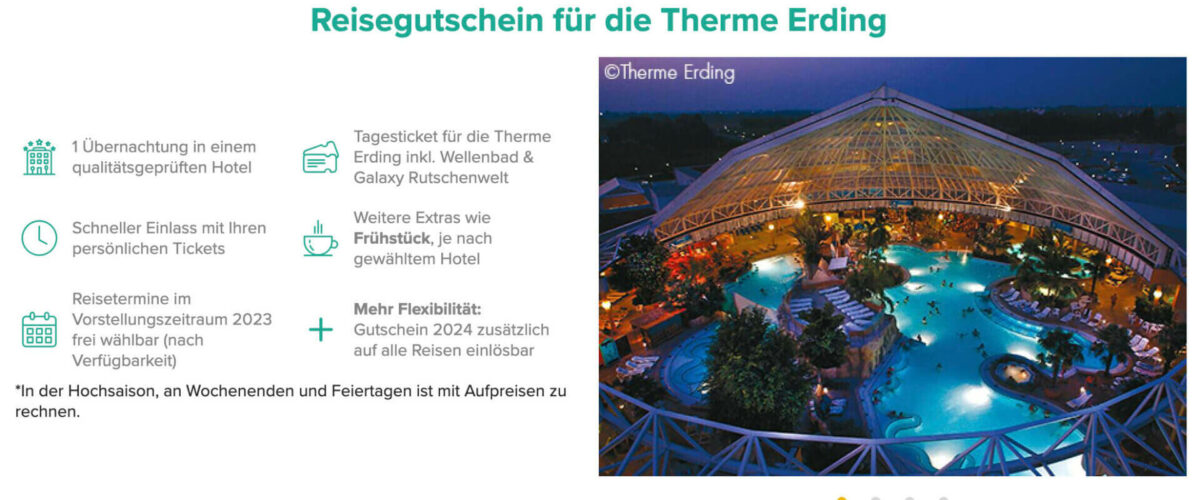 Therme Erding Gutschein Angebot