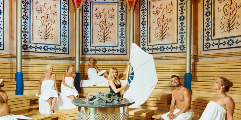 Erholen an der Vitaltherme und Saunabereich