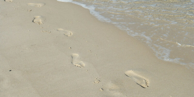 Einzigartige geheimen Strände an der schönen Nordsee