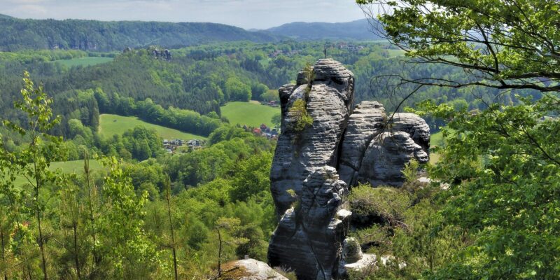 Elbsandsteingebirge in der Sächsischen Schweiz