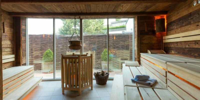 Entspannung in der Thermenlandschaft