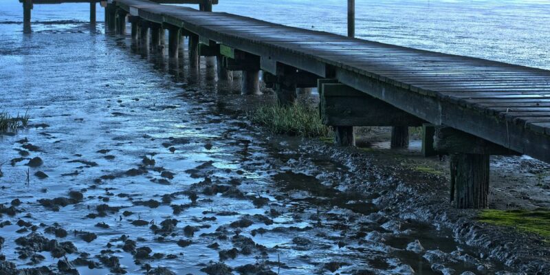 Dangast Strand Steg in Varel