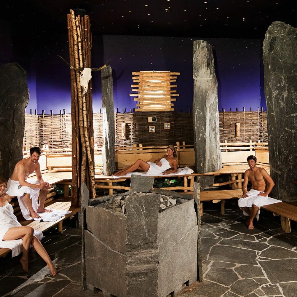 Saunabereich in der Therme