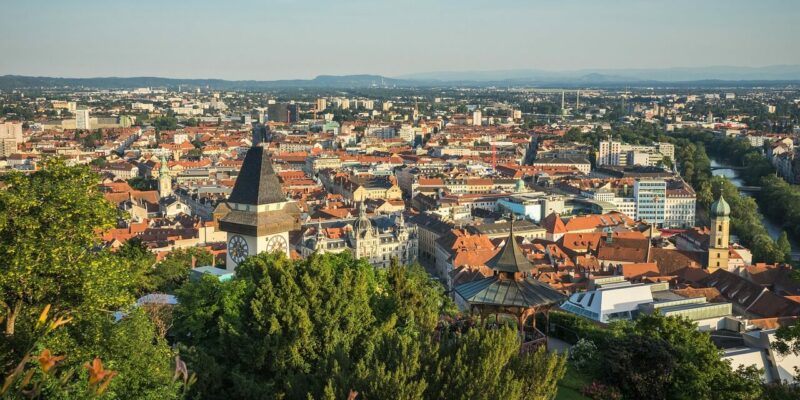 Stadt Aussicht von oben