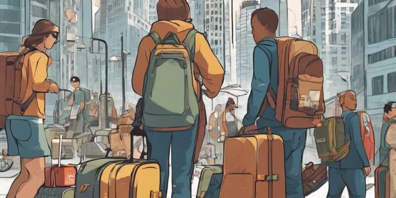 Städtereise mit Handgepäck