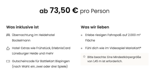 BattleKart Bispingen Angebot