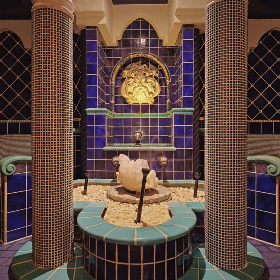 Saunabereich in der Therme